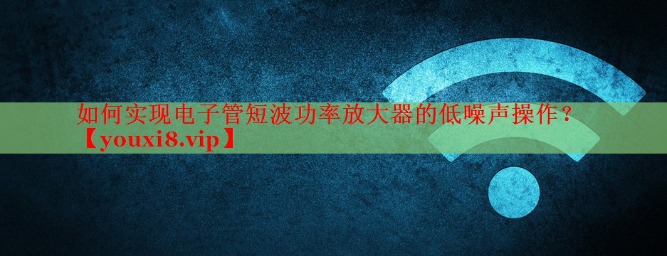 如何实现电子管短波功率放大器的低噪声操作? 如何实现电子管短波功率放大器的低噪声操作?